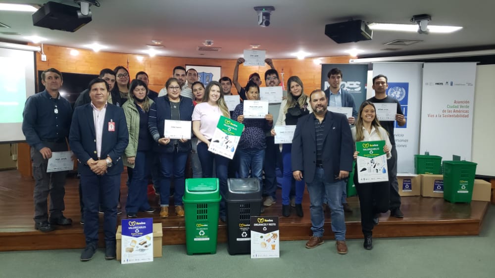 Campaña Revive: MADES brinda talleres sobre separación de residuos en Junta Municipal de Asunción
