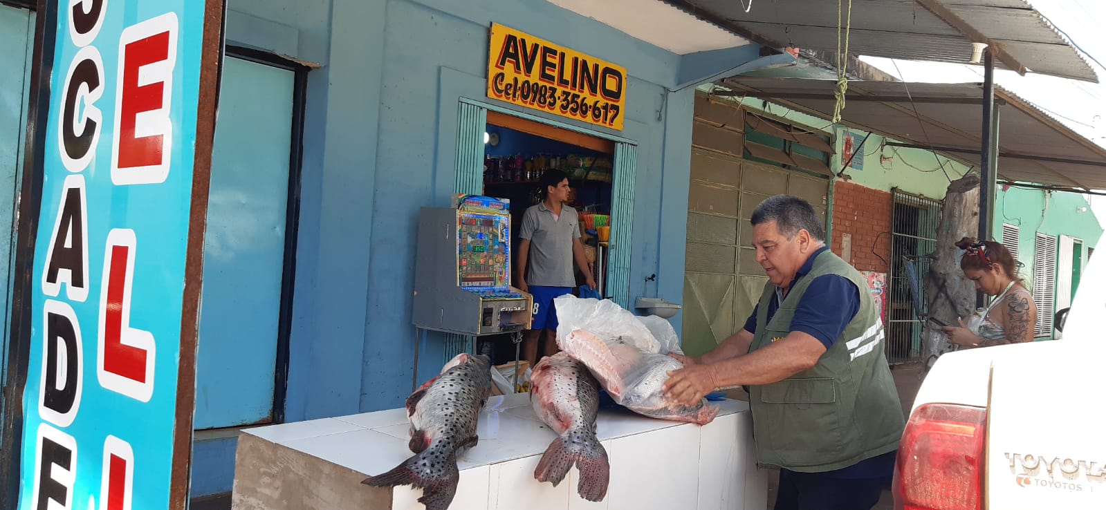 Veda Pesquera: Productos pesqueros en venta fueron decomisados de una Pescadería
