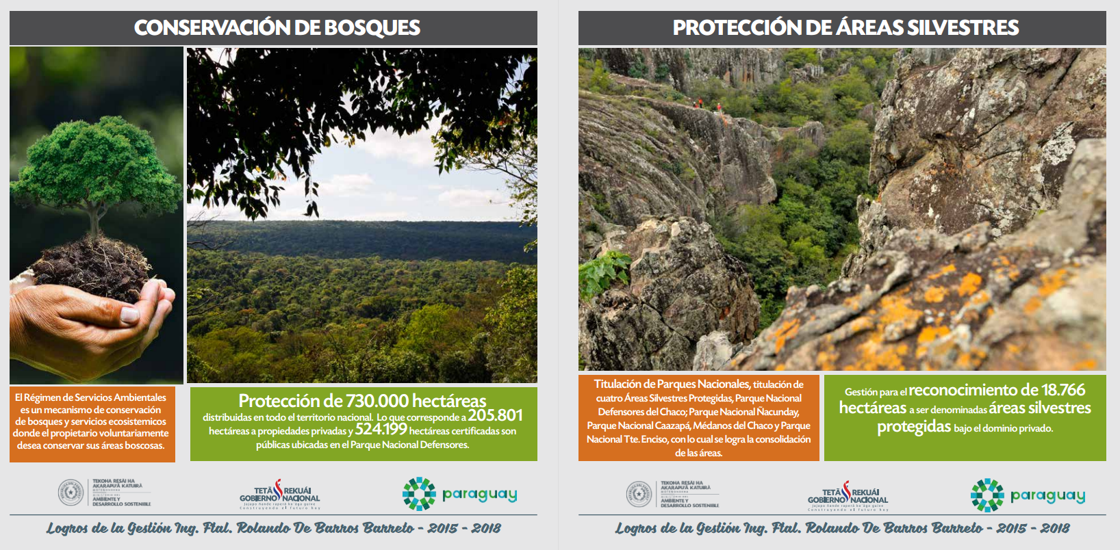Ministerio del Ambiente promovió la Conservación de Bosques y Áreas Protegidas