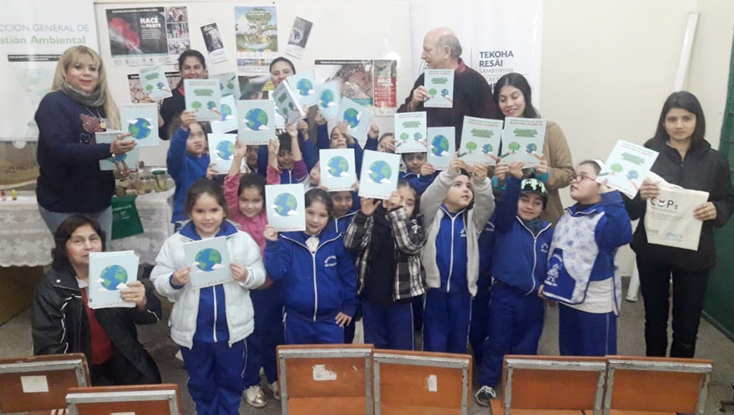 Ministerio de Ambiente continua con charlas en las escuelas para promover el cuidado del medioambiente