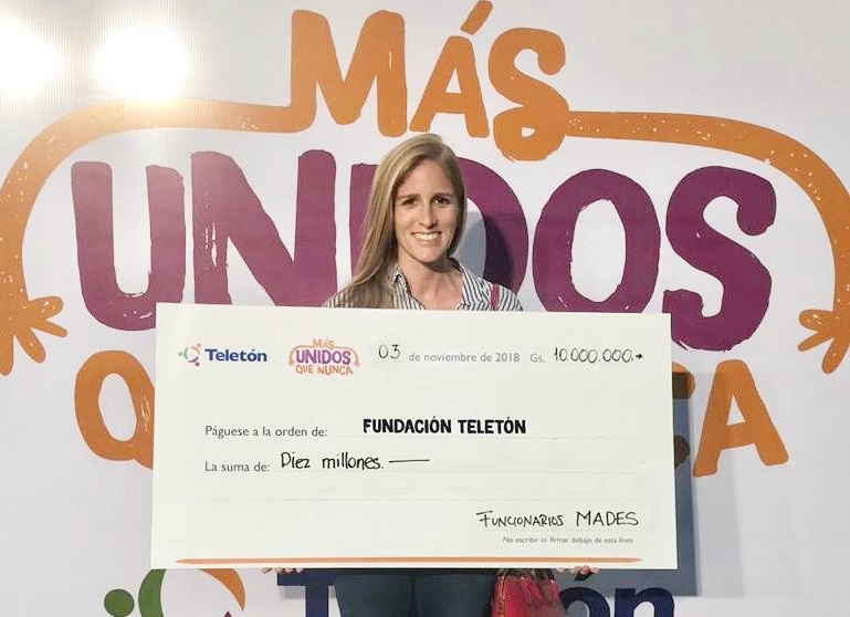 MADES aportó su granito de arena en Teletón 2018