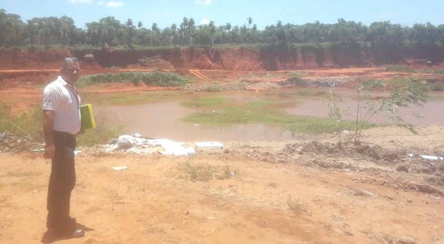 MADES interviene cantera de extracción de arena en Ypané
