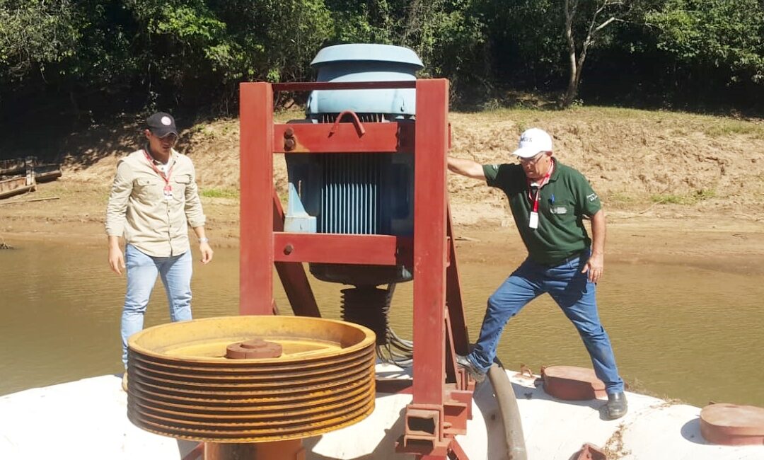 Cese del bombeo del Río Tebicuary se mantendrá por cinco días más