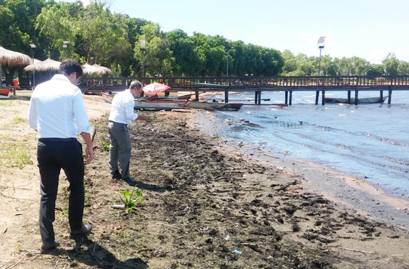 Harán diagnóstico de la Playa de Areguá con miras a implementar un plan piloto