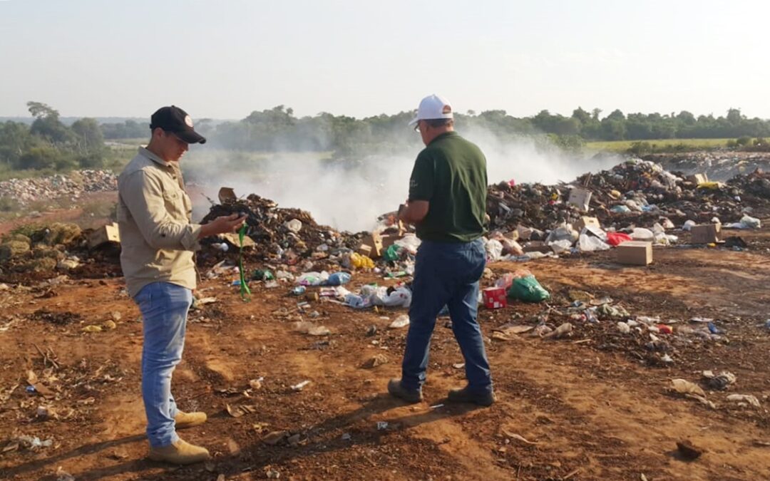 Caazapá: MADES intervino el vertedero municipal de Yuty