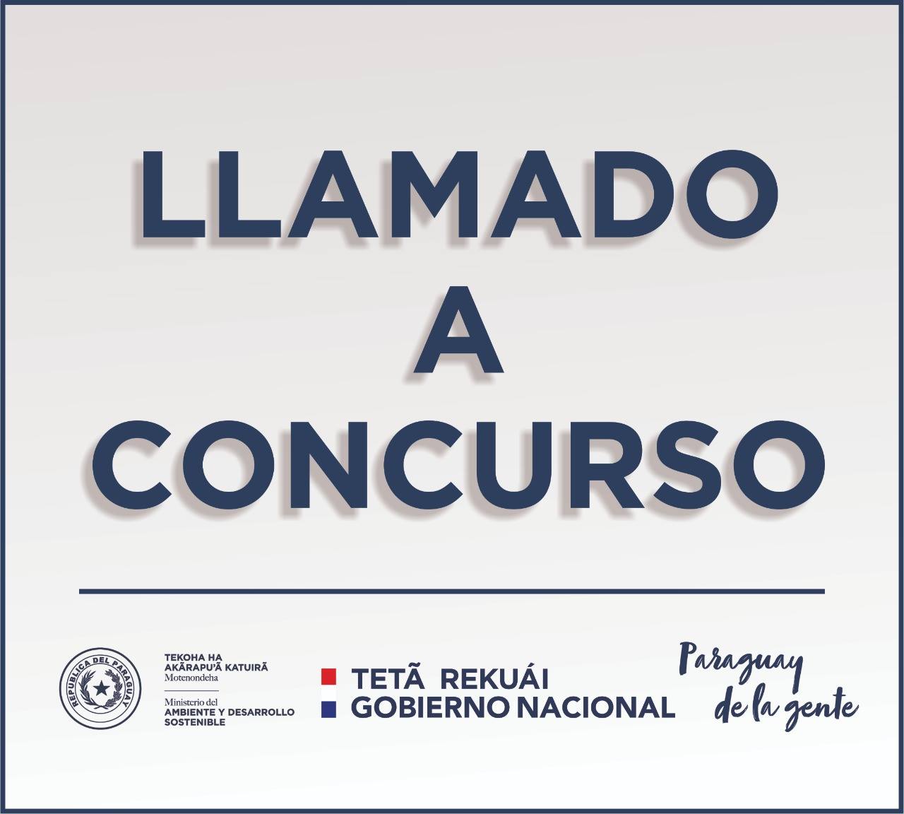 LLAMADO A CONCURSO: