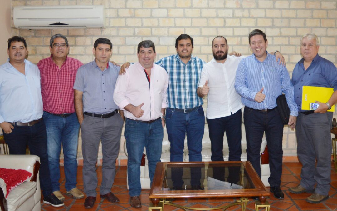 Titular del MADES recibió la visita de cortesía del Diputado Ever Noguera