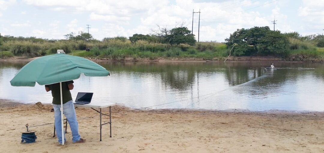 MADES realiza monitoreos y medición de caudal del Río Tebicuary