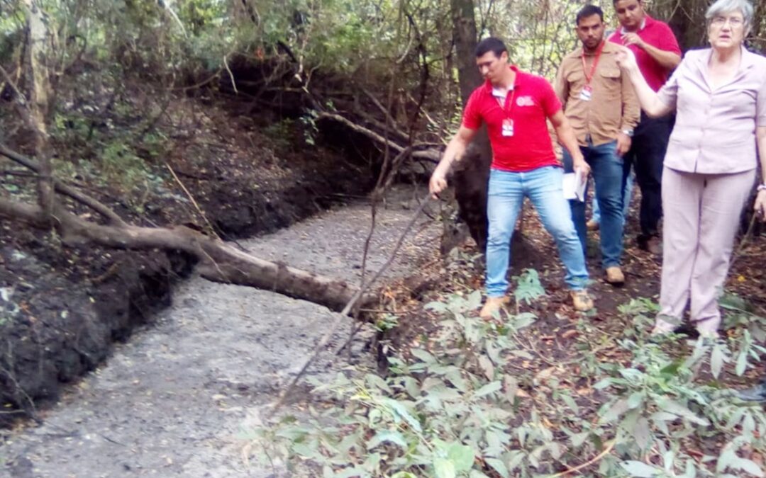 MADES interviene Alcoholera por derramar sus residuos en el Arroyo Caañabe
