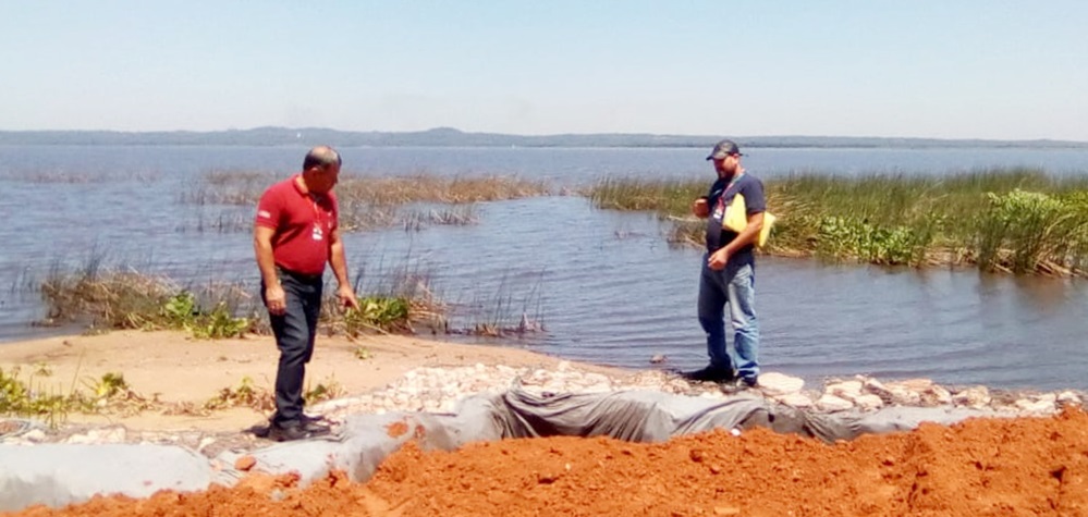 MADES constata construcción de muro en zona de humedales del lago Ypacaraí