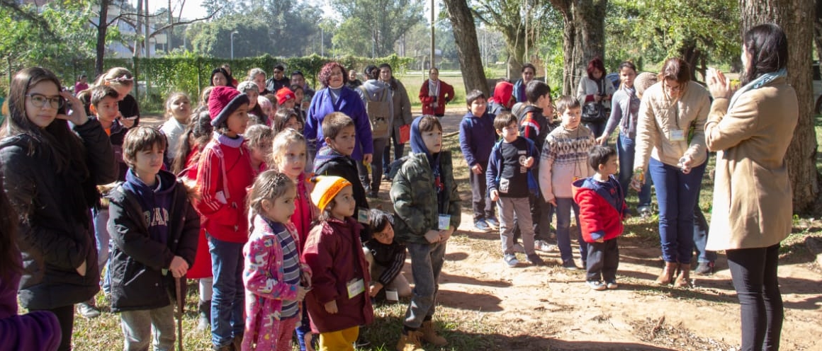 Niños y jóvenes aprenden sobre cuidado del Ambiente en colonia de vacaciones del MADES