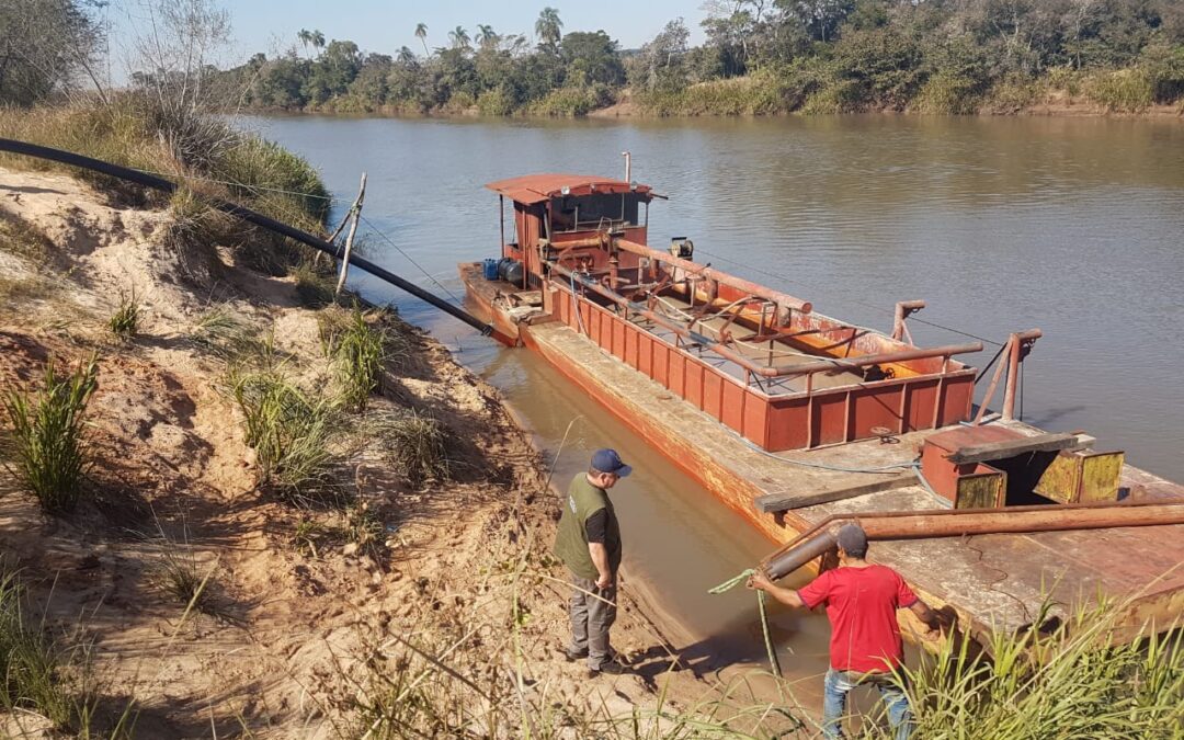 Empresa Arenera no contaba con licencia ambiental por lo que fue intervenida