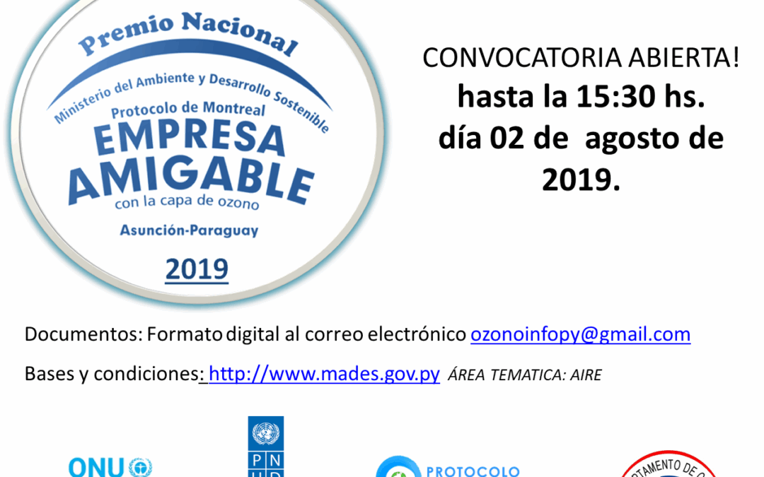 Concurso «Empresas amigables con la capa de ozono»