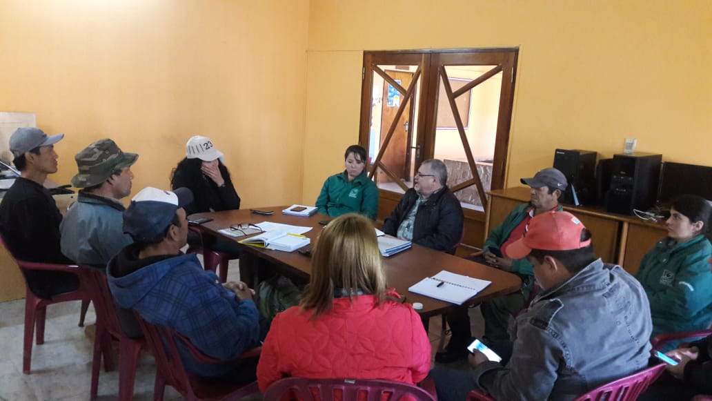 Primera sesión del Comité de Gestión de Recursos Manejados del Ybytyruzú