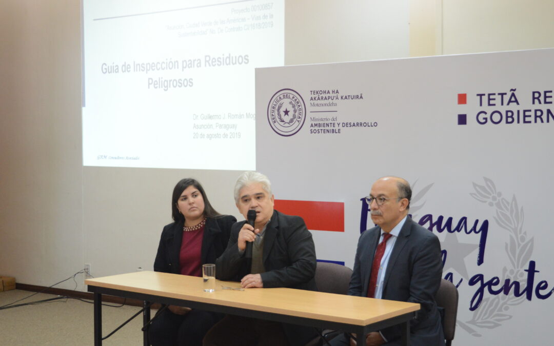 Capacitan a profesionales en inspección de residuos peligrosos