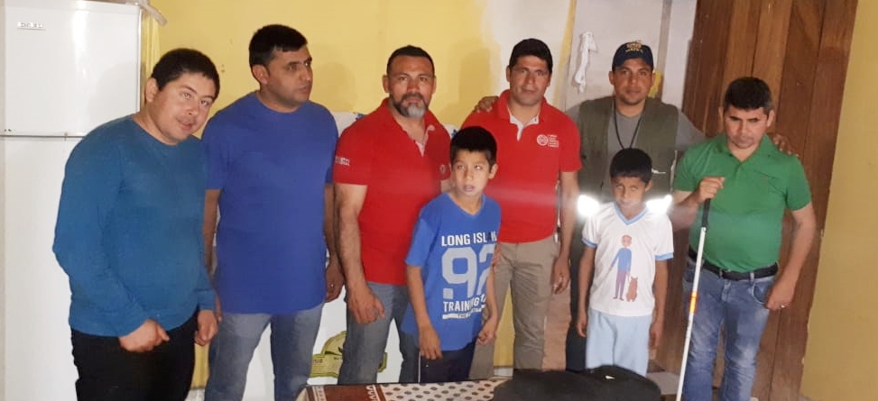 San Pedro: Centro de Formación para personas ciegas recibió donación de pescados