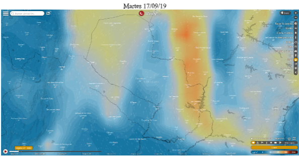 Calidad del aire mejoró ante el ingreso de frente frío en las ultimas horas