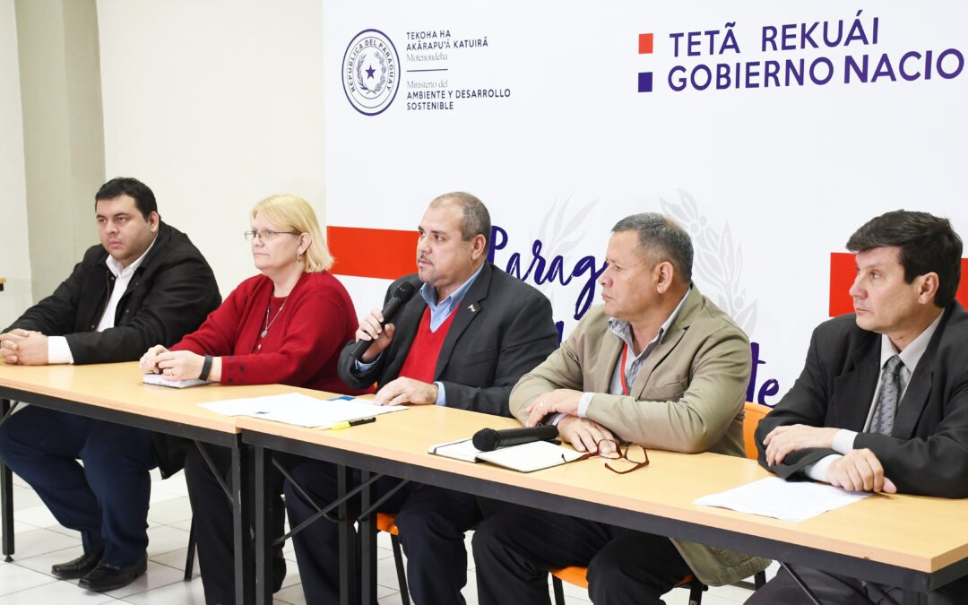Ante temporada de sequía, MADES presenta plan de acción para el Lago Ypacaraí