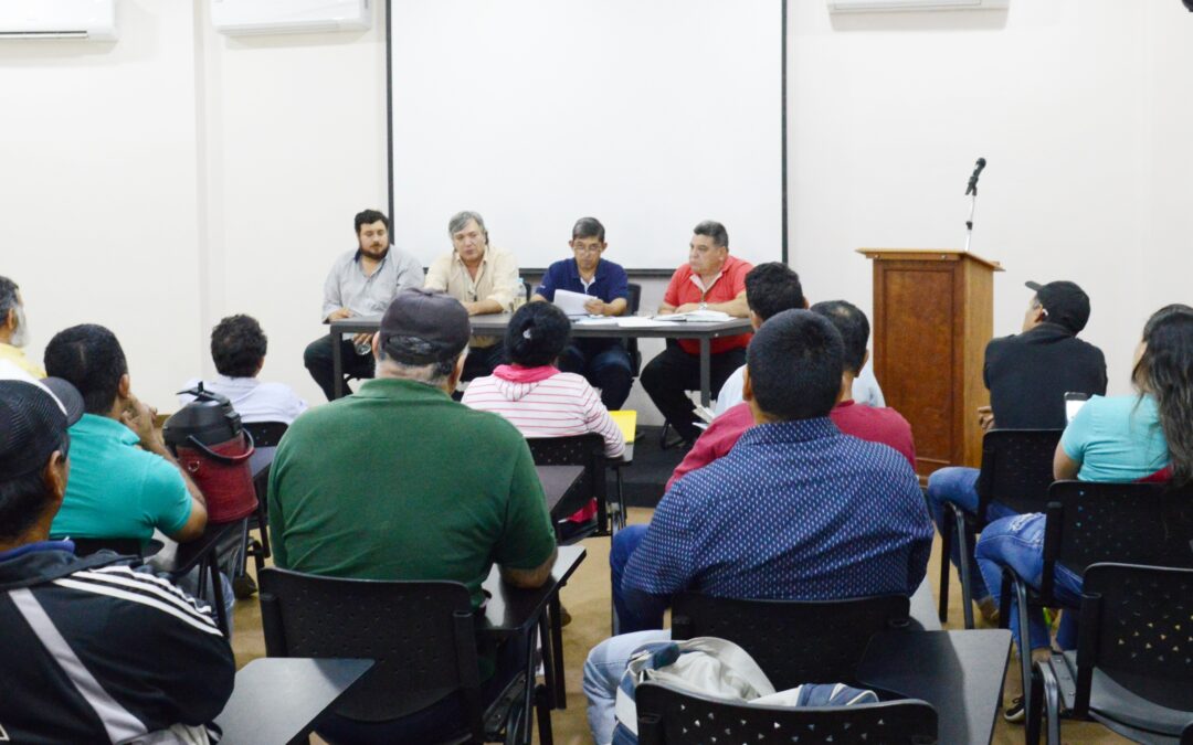 MADES socializa con pescadores temas referentes a la concesión de canchadas