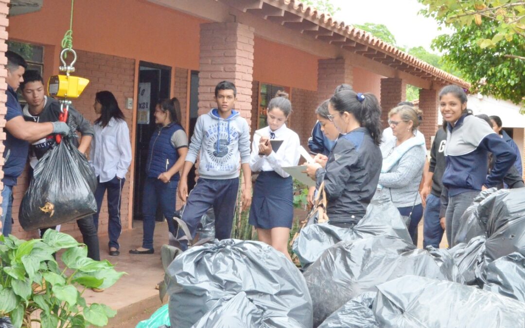 Interescolar Revive: Se realizó el pesaje de residuos sólidos recolectados por escuelas de Belén