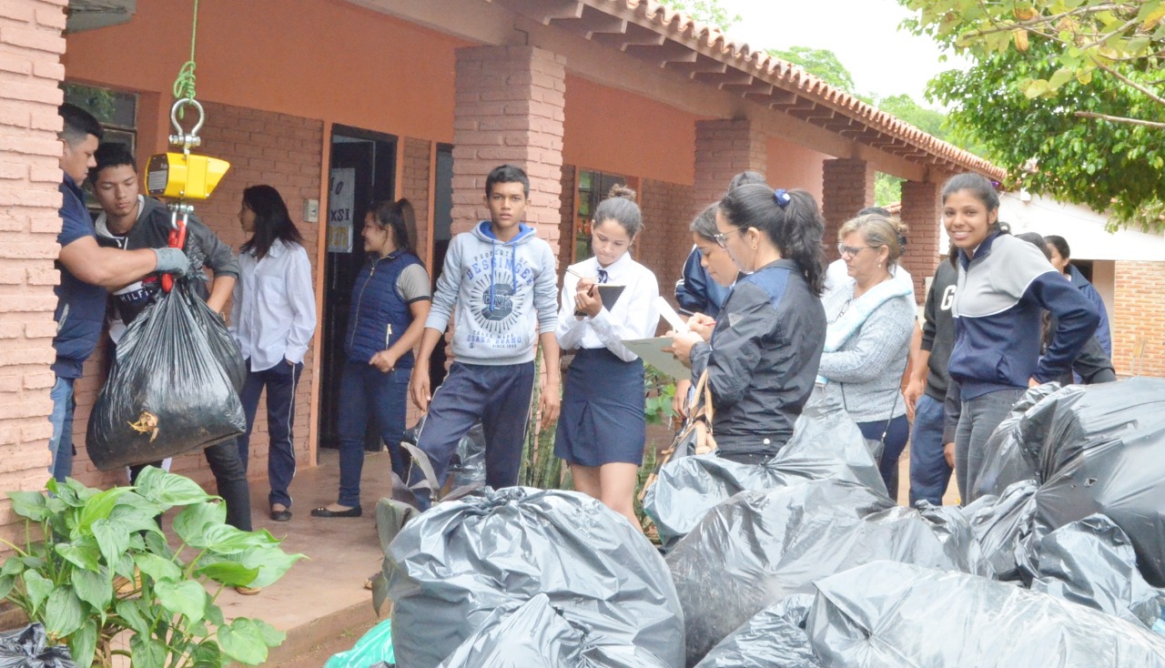 Interescolar Revive: Se realizó el pesaje de residuos sólidos recolectados por escuelas de Belén