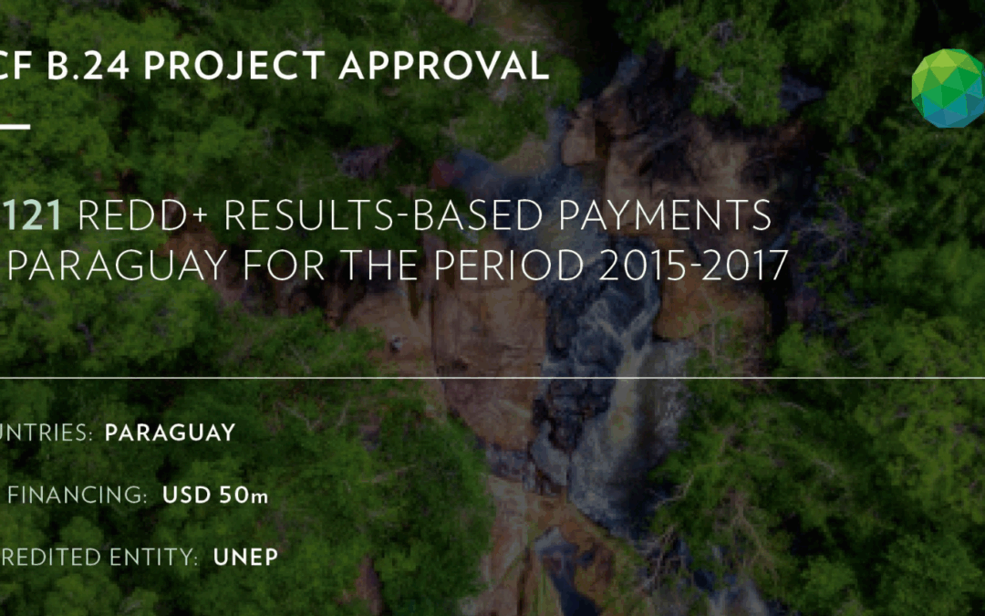 Proyecto de Paraguay sobre reducción de emisiones de carbono fue aprobado por el Fondo Verde