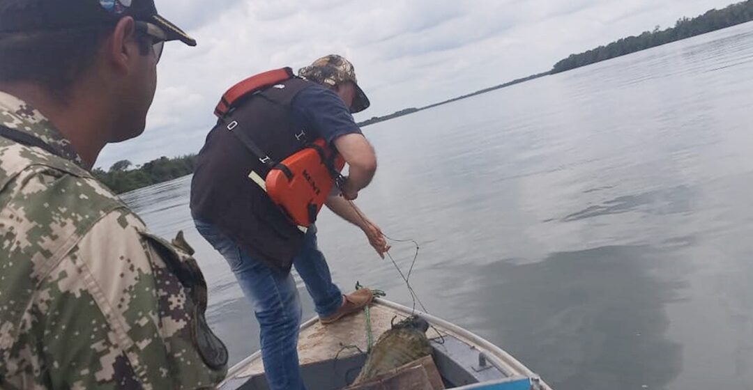 OPERATIVO VEDA: Incautan alrededor de 3500 metros de espineles durante controles en aguas del río Paraná