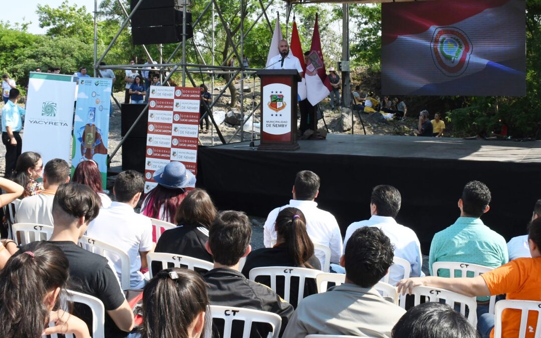 Ministro participó del lanzamiento de la Campaña “RECICLATÓN 2019” en Ñemby