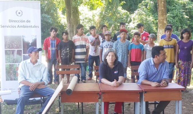 Líderes y lideresas se capacitaron en Régimen de Servicios Ambientales