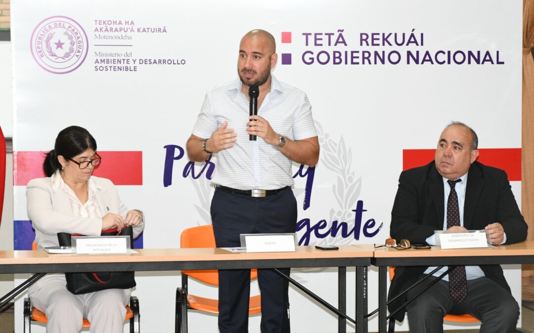 En mesa de trabajo analizaron situación del Relleno Sanitario Cateura