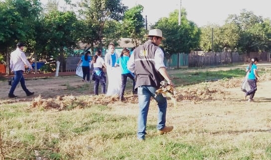 Realizan Minga Ambiental en Coronel Oviedo