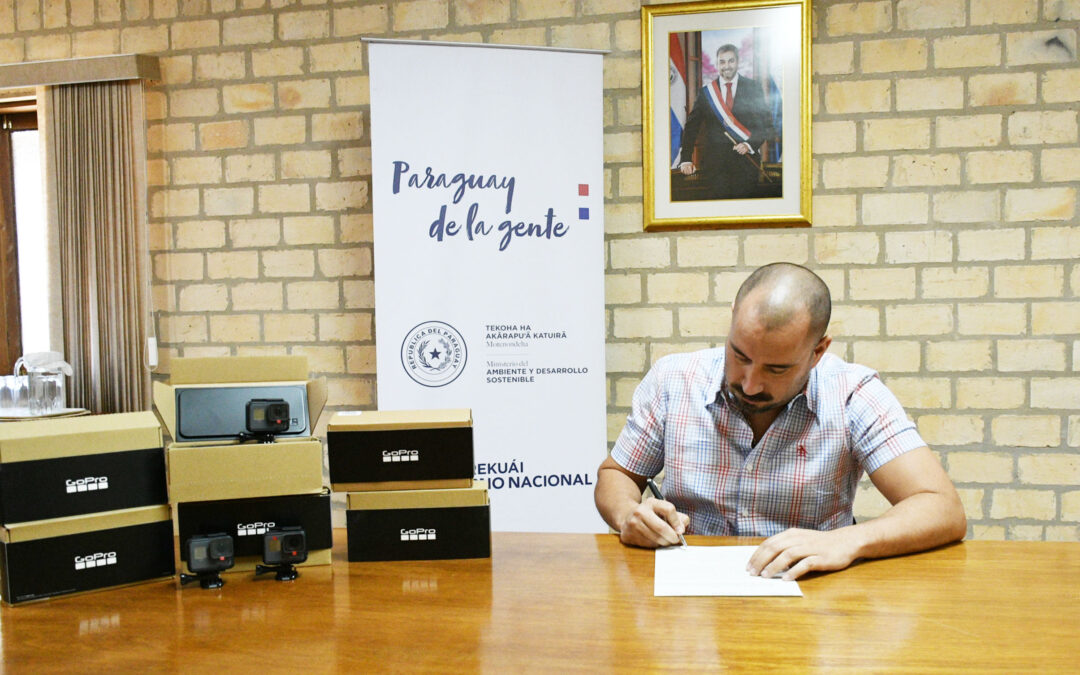 Con cámaras GoPro fiscalizadores del MADES documentarán procedimientos