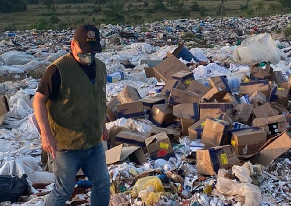 Vertedero municipal de Minga Guazú fue intervenido por carecer de documentaciones ambientales