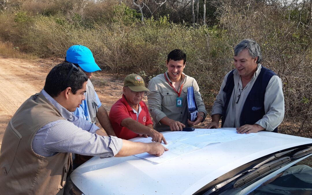 Mensura: Positiva verificación de los límites del Parque Nacional Médanos del Chaco