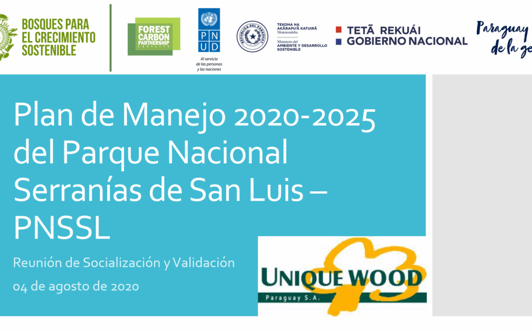 Avanzan en la elaboración del Plan de Manejo del Parque Nacional Serranía San Luis