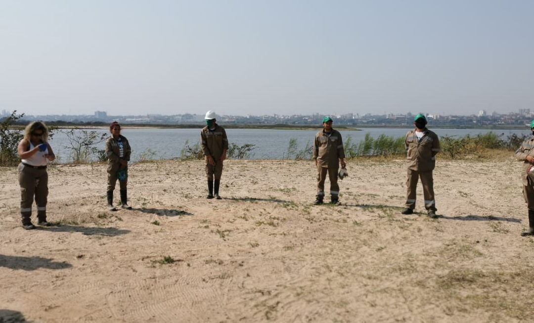 La nueva brigada de limpieza del Banco San Miguel entra en acción