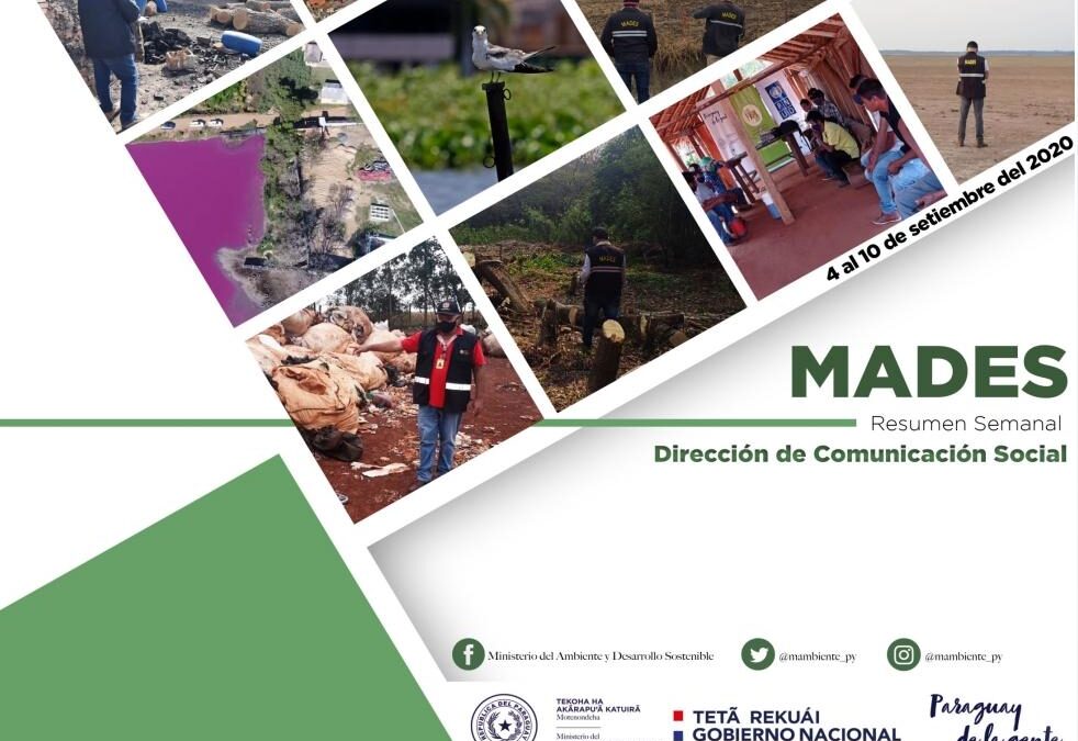 Resumen Informativo Semanal del MADES