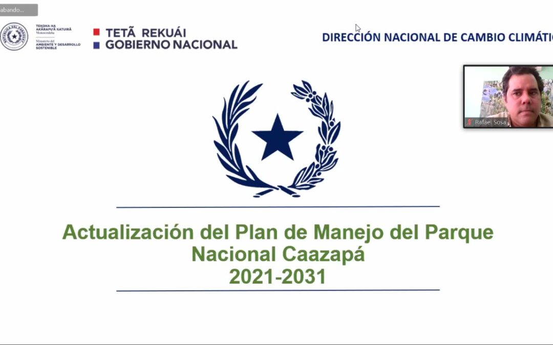 Avanzan en la actualización del Plan de Manejo del Parque Nacional Caazapá