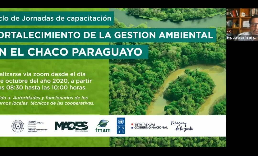 Realizaron capacitaciones virtuales para fortalecer la Gestión Ambiental en el Chaco Paraguayo