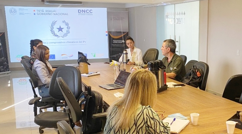 Visitan  Alto Paraná para la actualización de la NDC