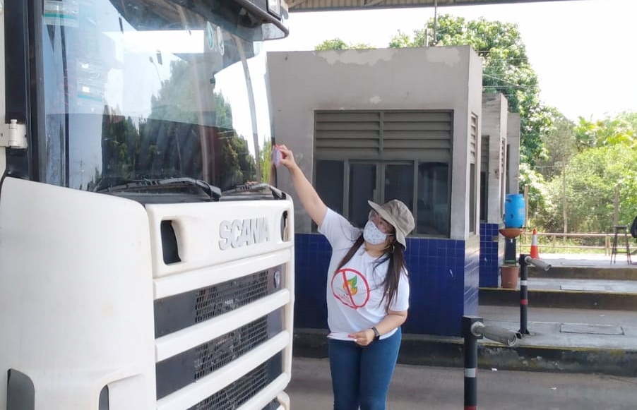 Realizan tareas de concienciación para la prevención de incendios