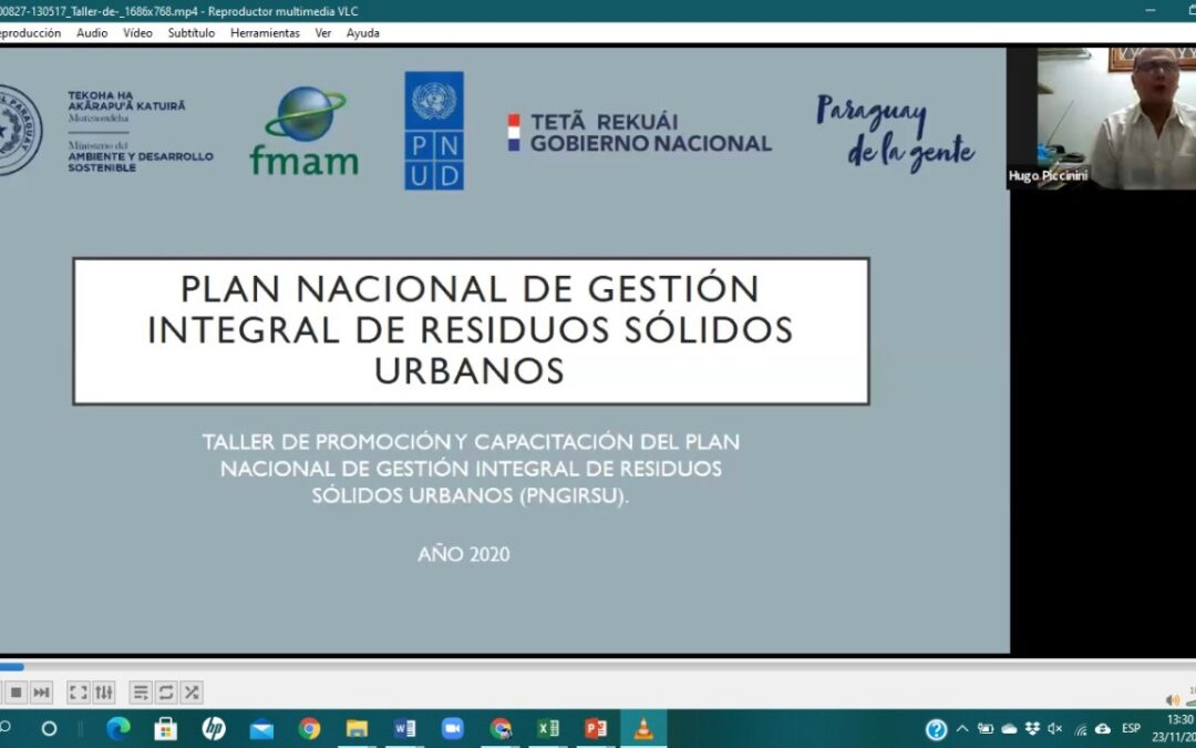 Presentan el Plan Nacional de Gestión Integral de Residuos Sólidos Urbanos