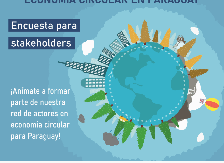 Presentan encuesta para identificar actores relevantes en el ámbito de la economía circular del país