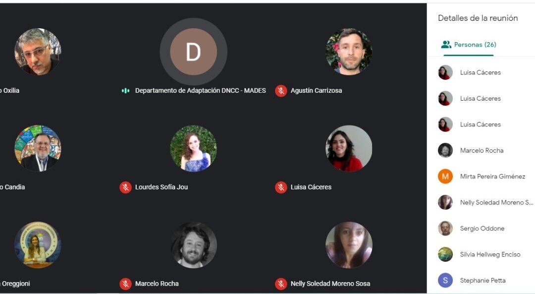 Revisan avances del proceso de actualización de las Contribuciones Nacionales