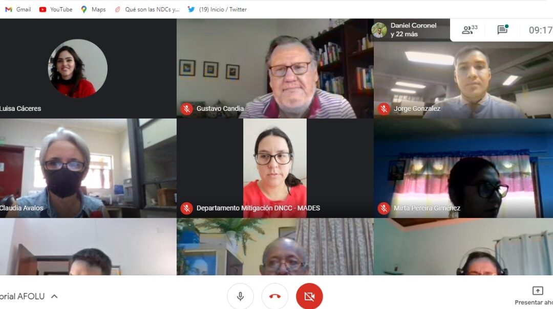 Se reúnen para el relevamiento de medidas de adaptación y mitigación