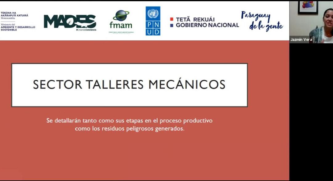 MADES culmina presentaciones del Plan Nacional de Gestión Integral de Residuos Peligrosos