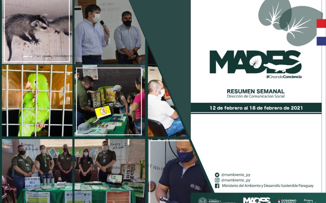 Resumen Informativo Semanal del MADES