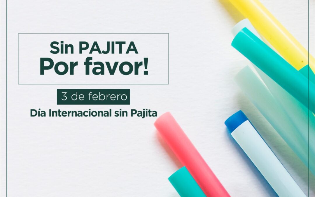 ¡Sin pajita por favor!
