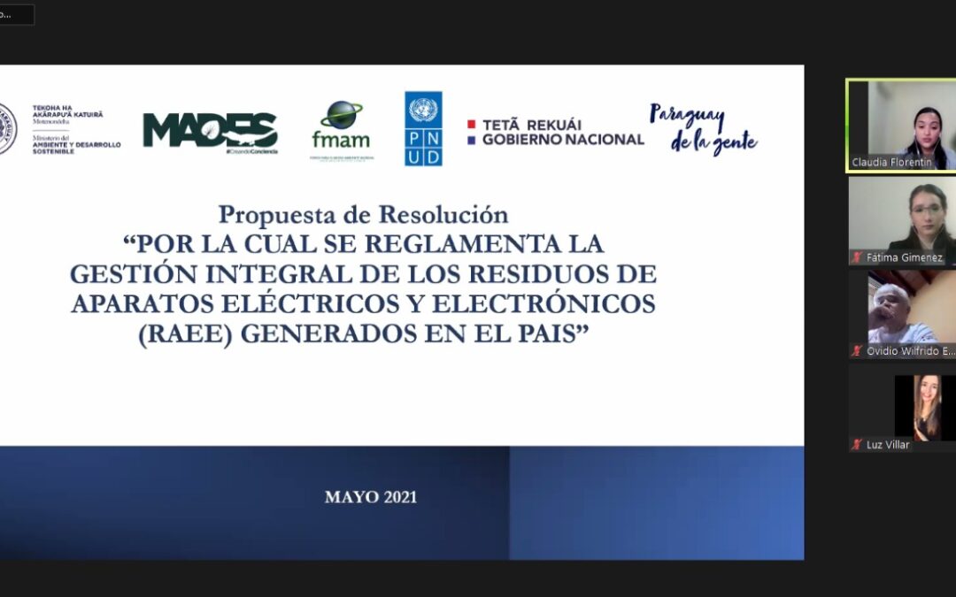 MADES presenta propuesta de resolución para gestión de Residuos de Aparatos Eléctricos y Electrónicos