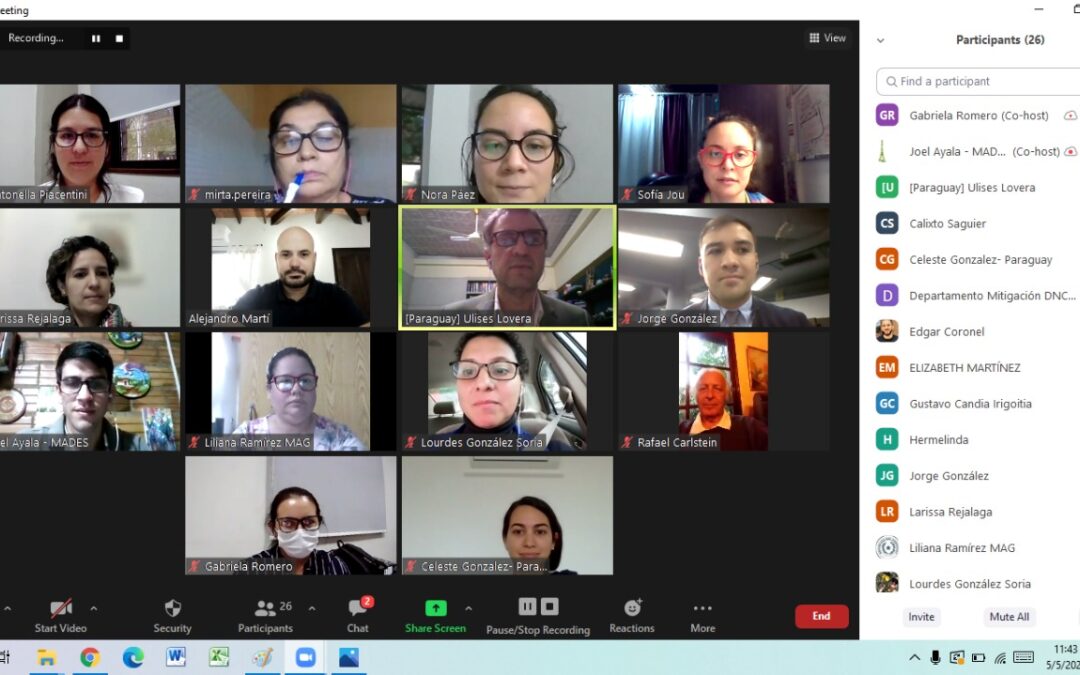 Se realizó la primera reunión ordinaria de la Mesa REDD